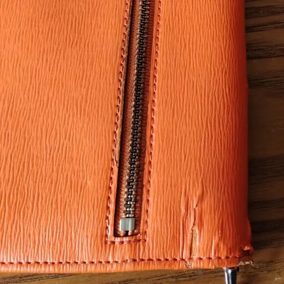 Project - Lauren Ralph Lauren Orange Crossbody Wallet - Picture 12 of 16